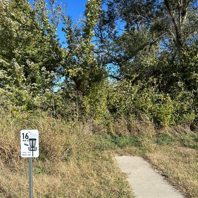 Hole 16 tee