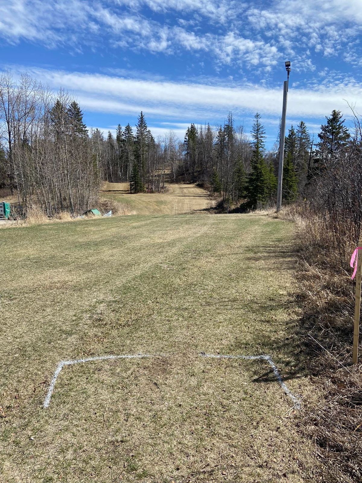 Hole 7 clear to run it