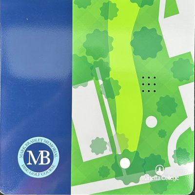 Tee Sign Hole 9