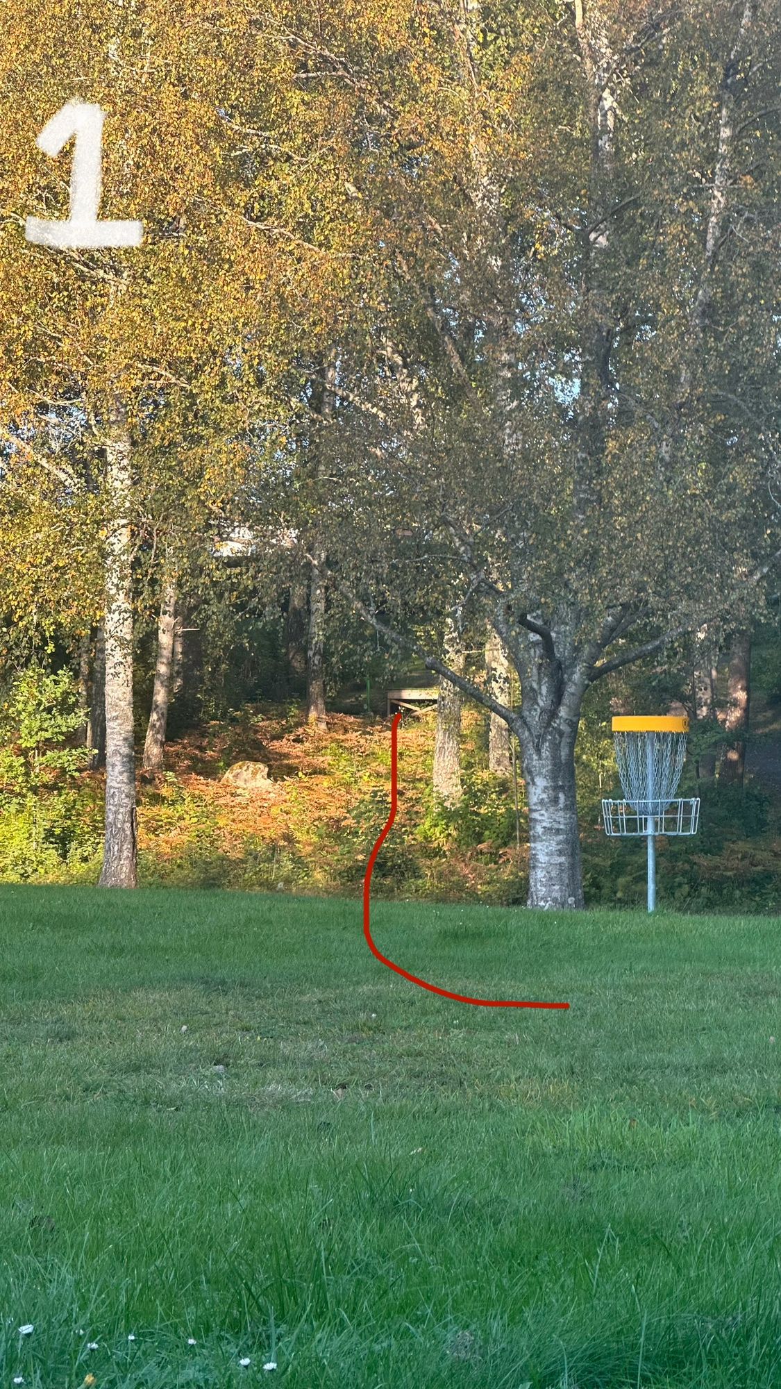 Hål 1