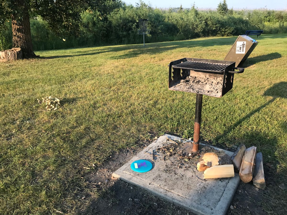 Very small OB area on hole 6