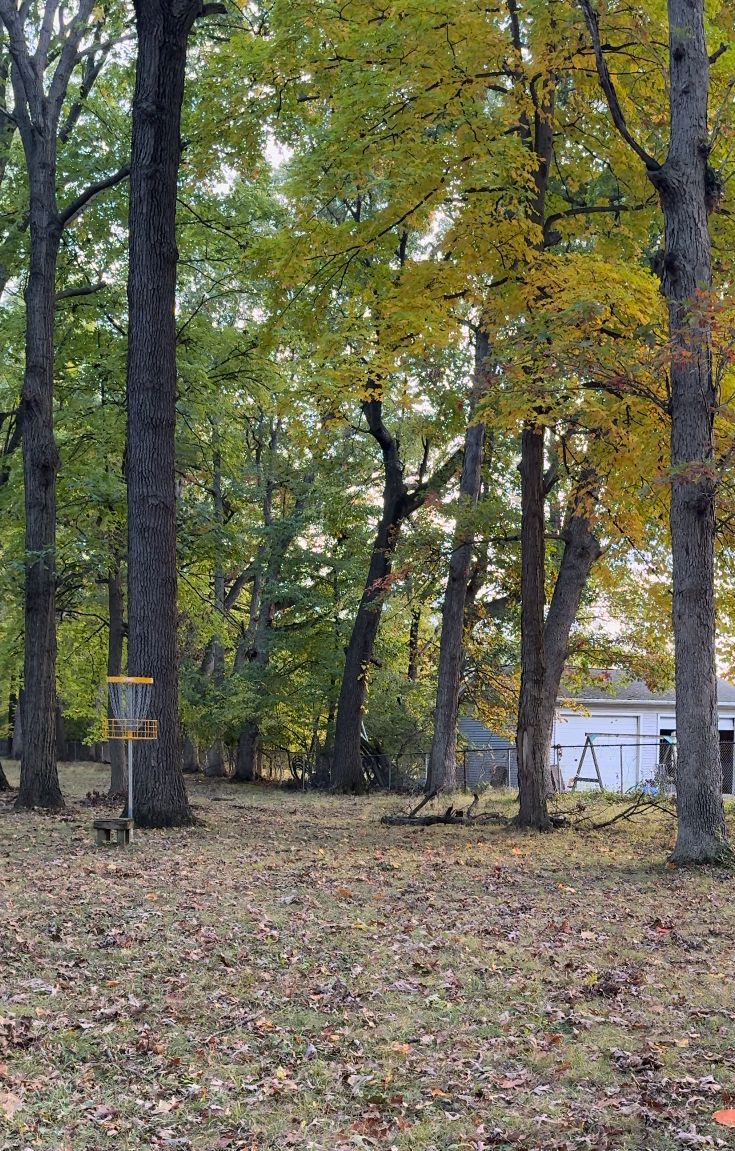 Hole 11’s green in the fall of 2023.