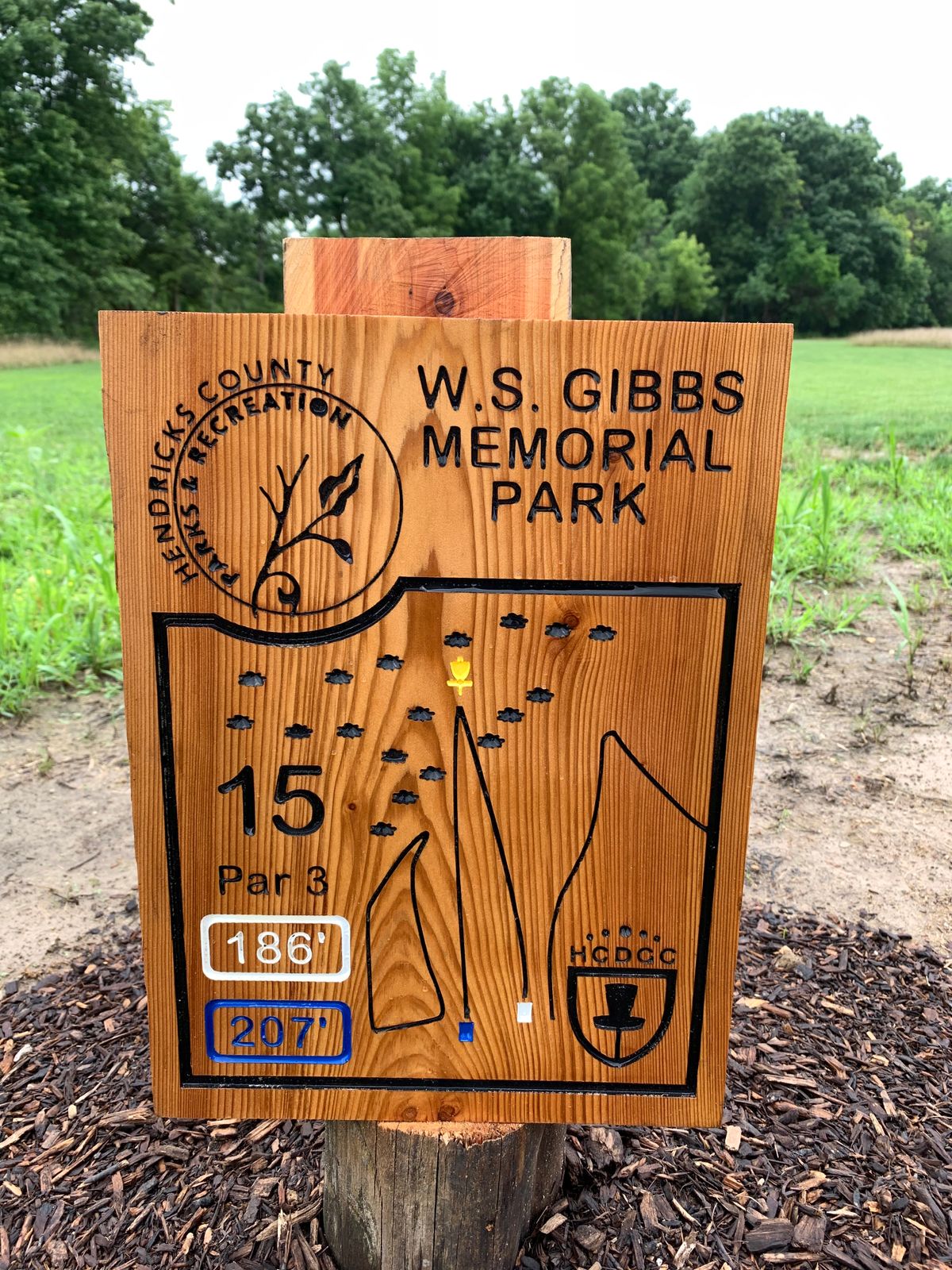 Hole 15 Sign