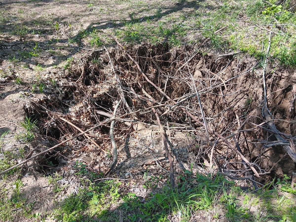 **Hazard** Hole 11 left side of fairway