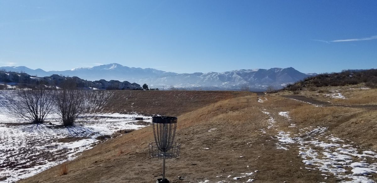 Hole 8 basket