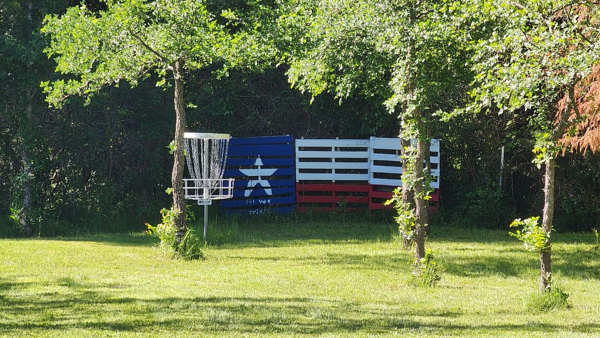 Hole 5 at Buffalo Disc Golf Course.