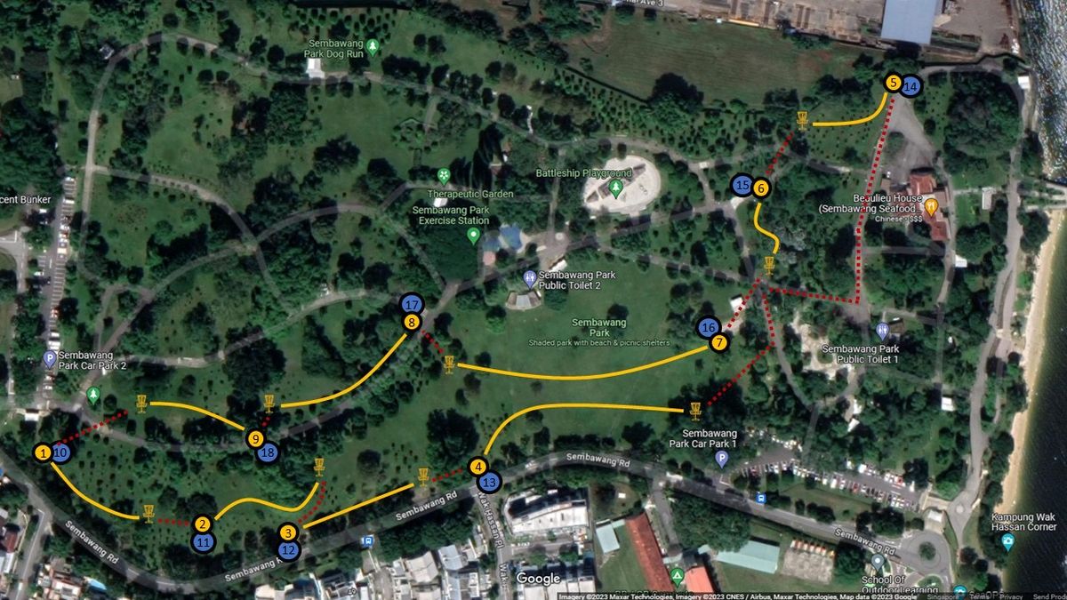 Sembawang DG Park (Front 9 Twice)