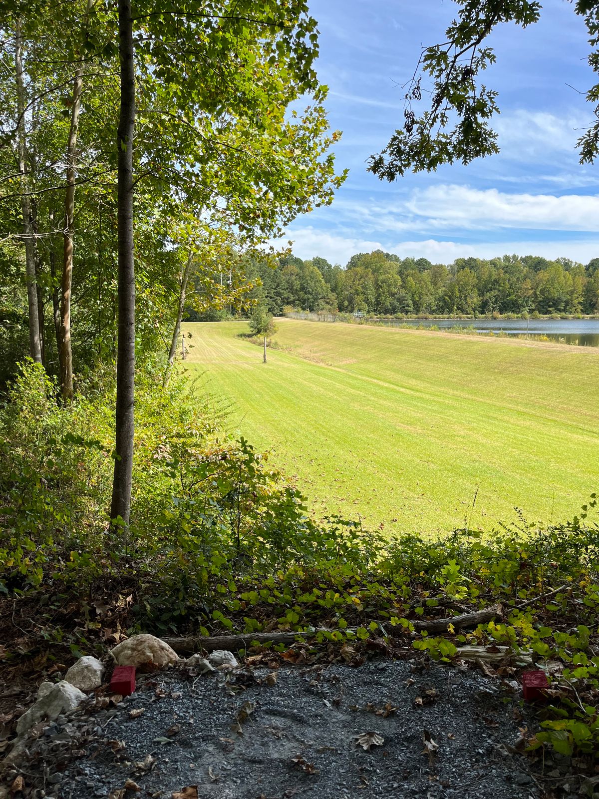 Hole 16A: red tee