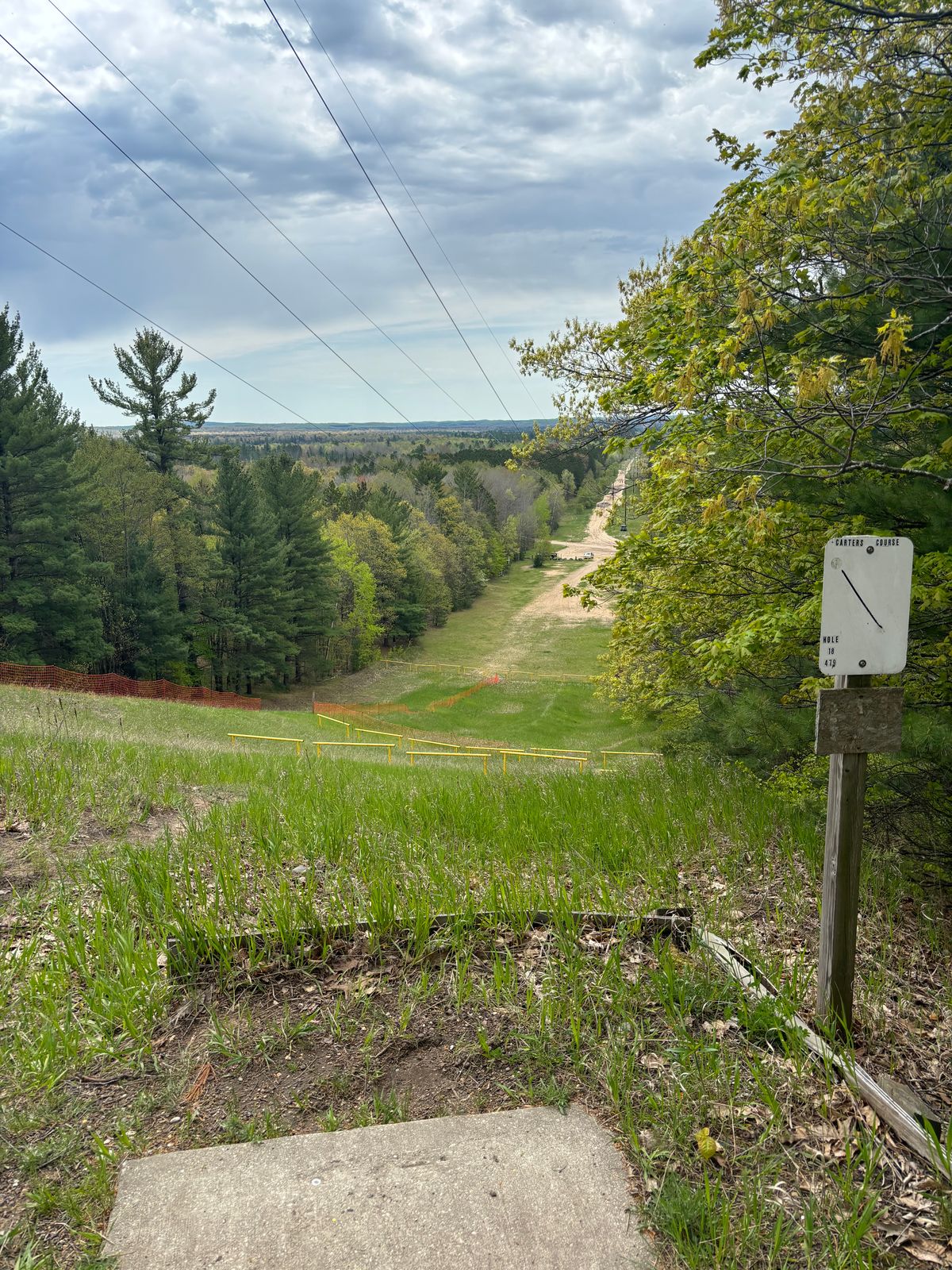 Hole 18 tee pad