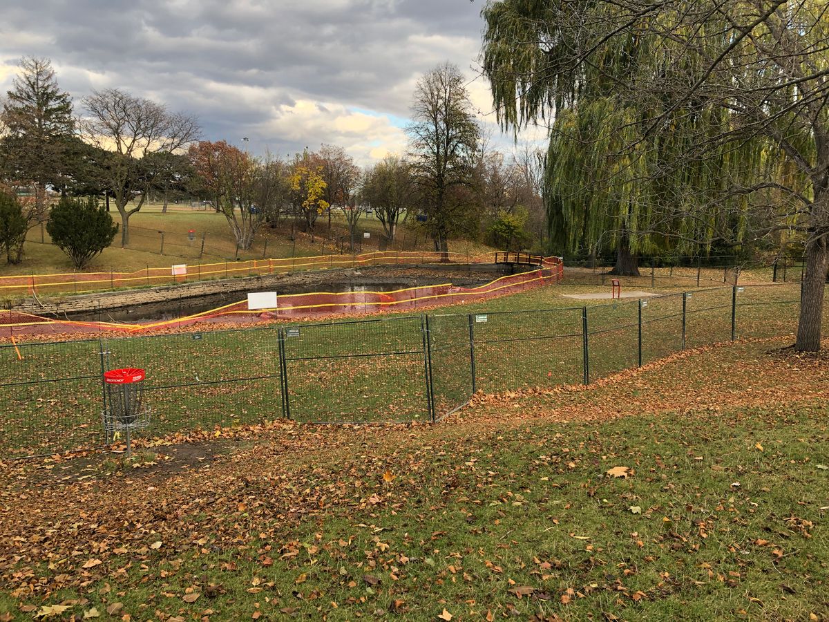 Hole 1 and 2.