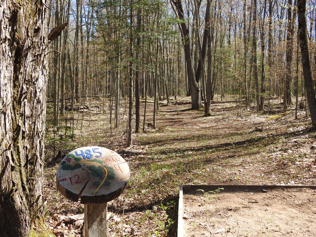 Horseshoe fairway.