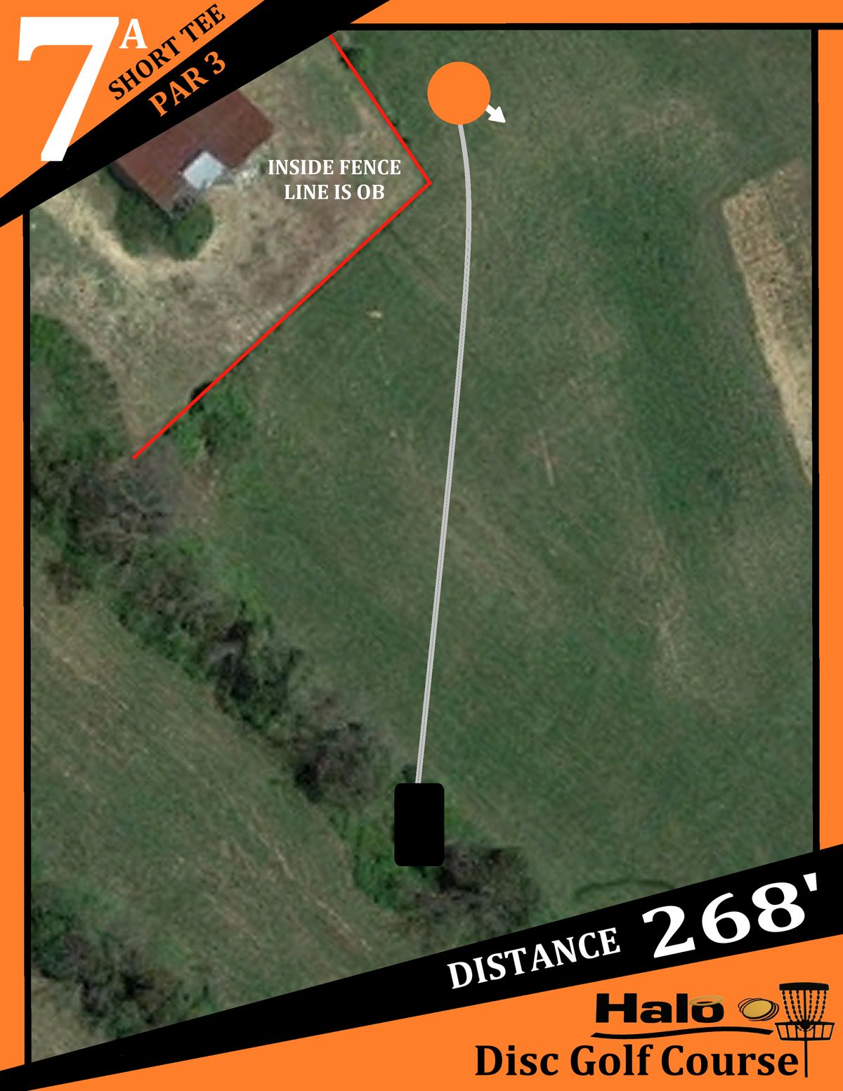 Hole 7A Tee Sign