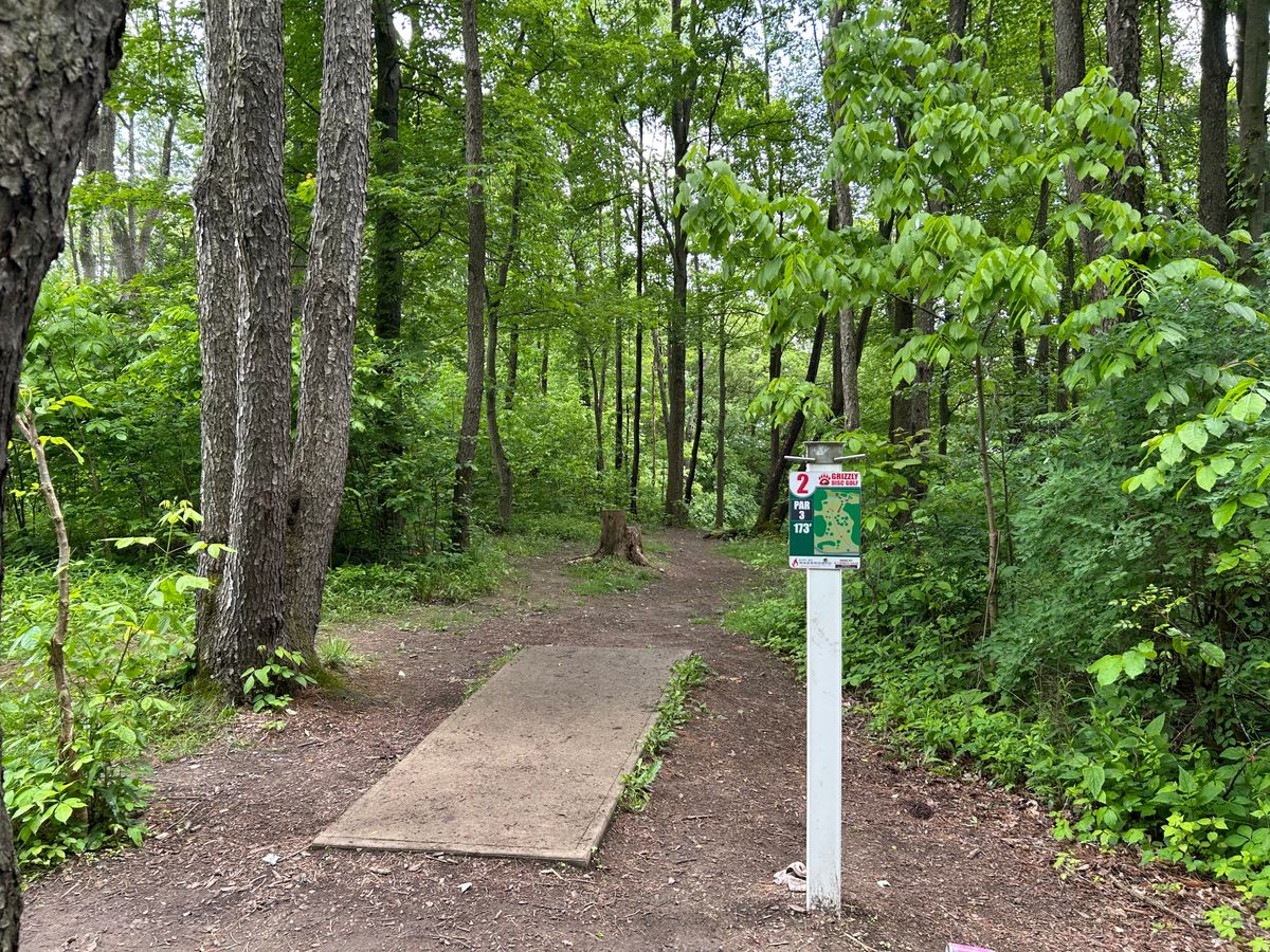 Hole 2 tee