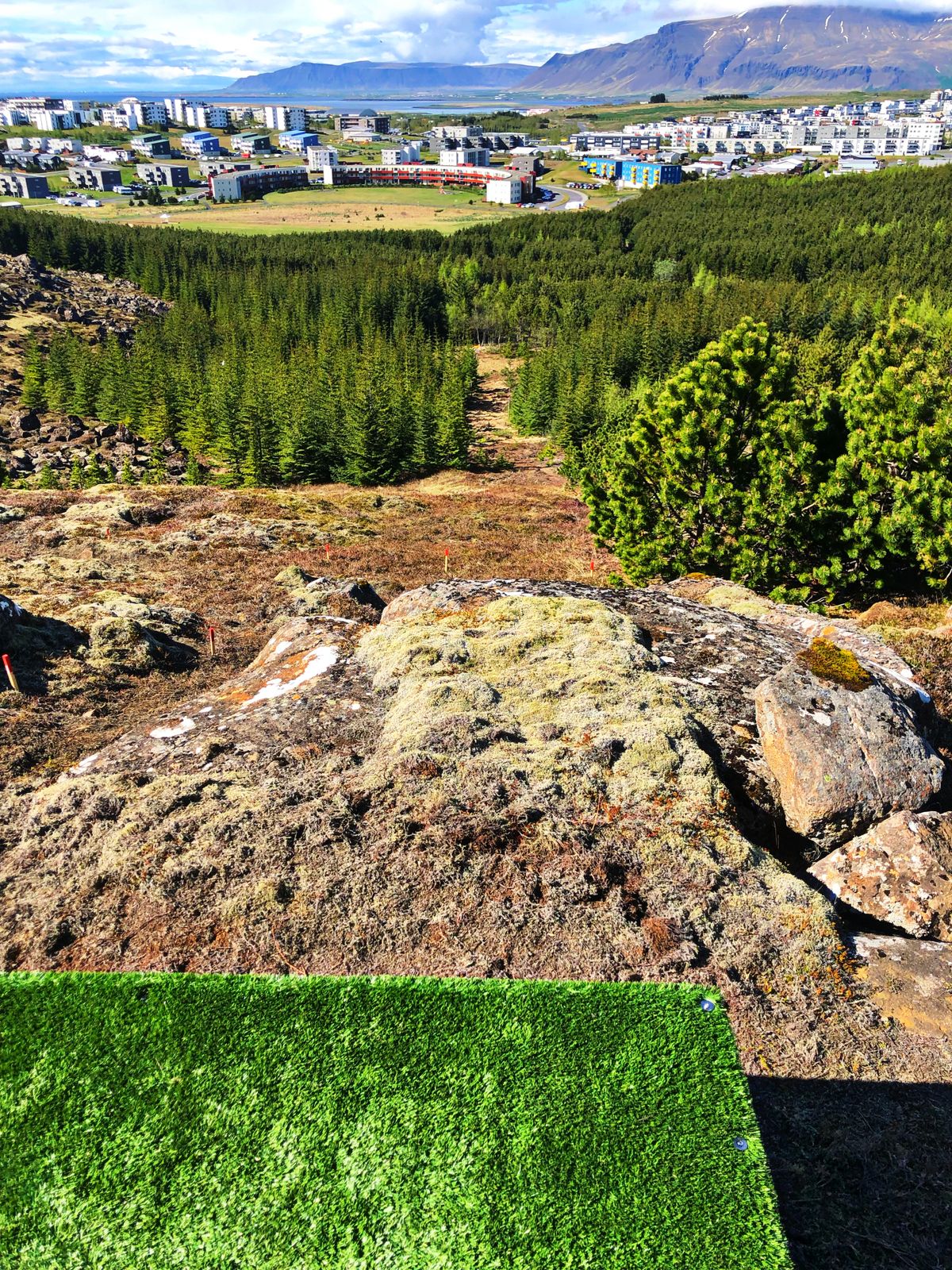 Hole 11 or Heaven in Grafarholt.