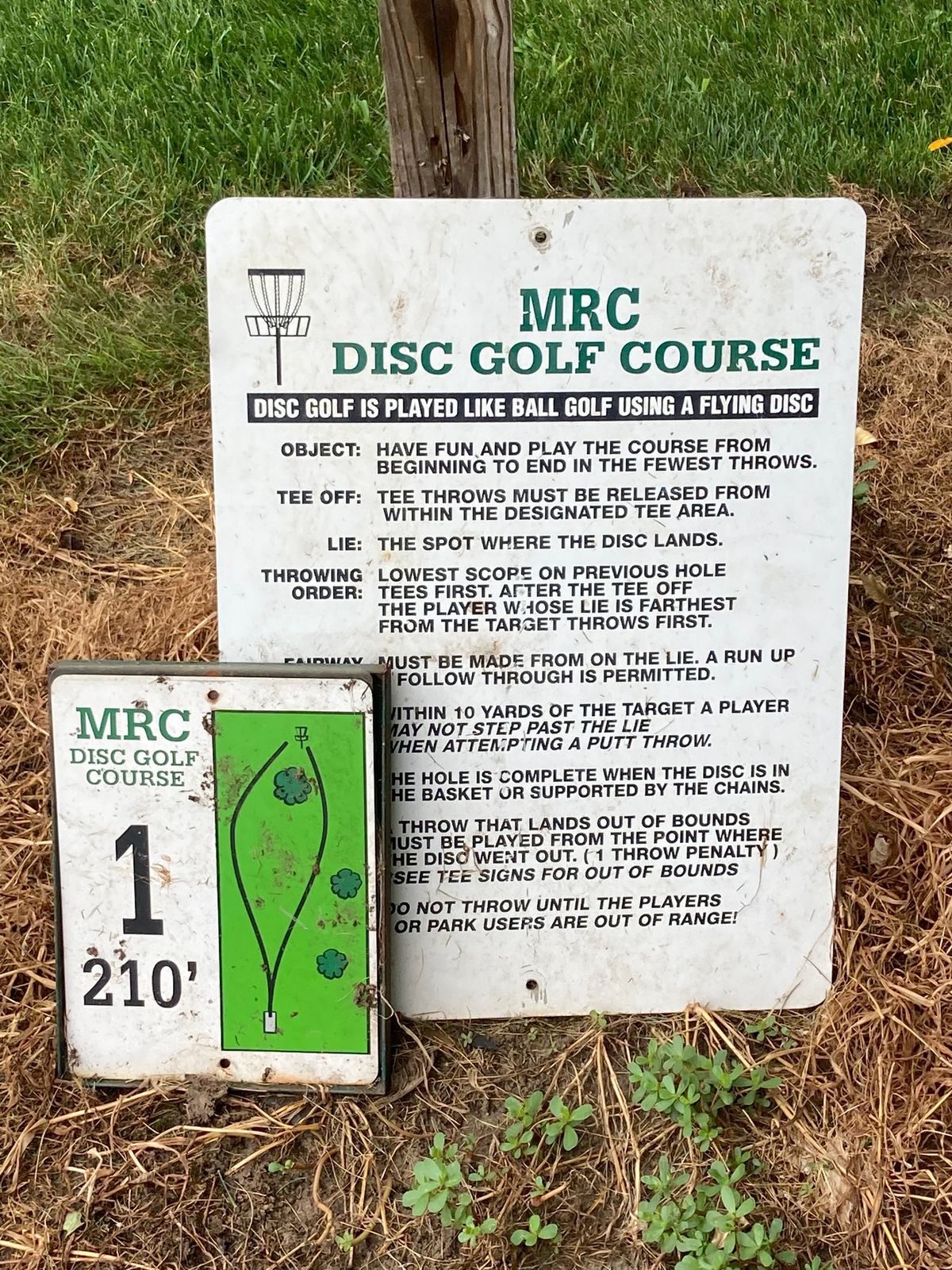 Hole 1- near pavilions