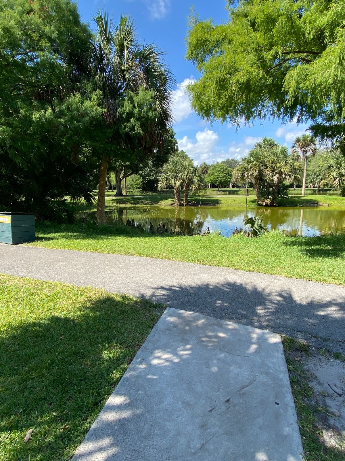 Hole 1 tee box