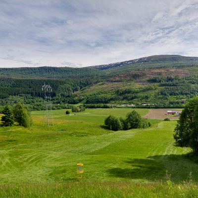 Heldigvis får vi låne disse fairwayene med gode naboer.