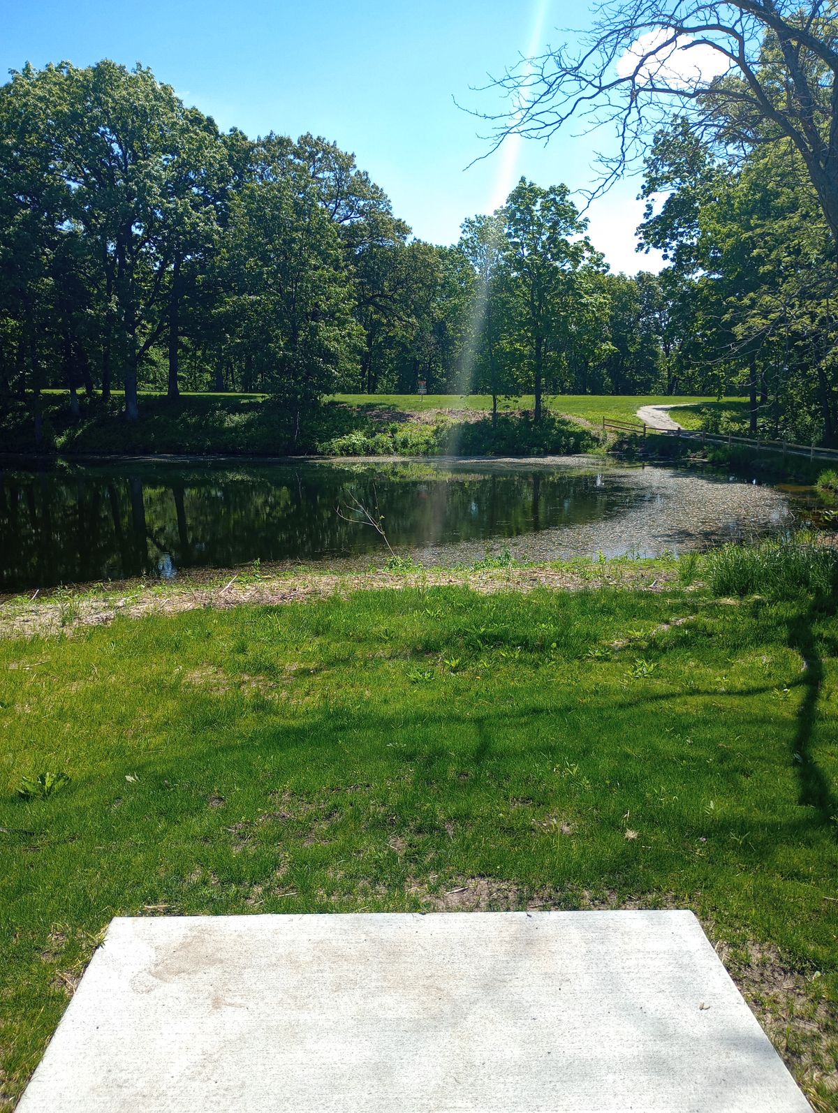 Hole 14 short tee