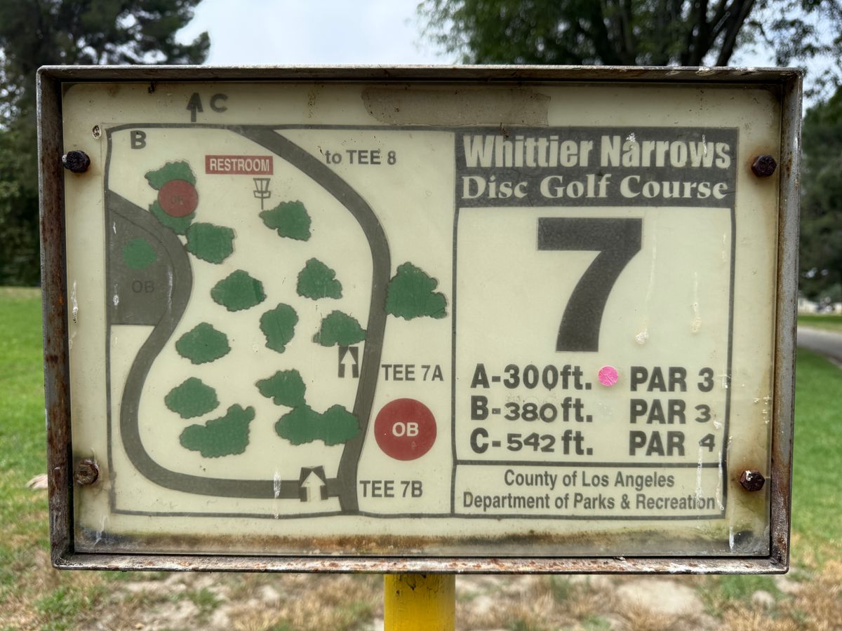Hole 7 Sign