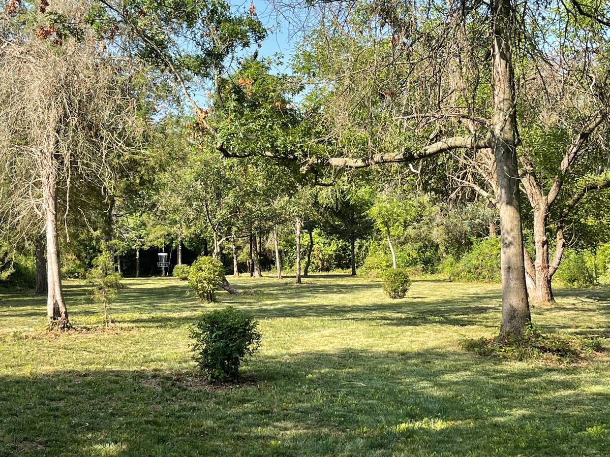 Hole 2 short tee pad