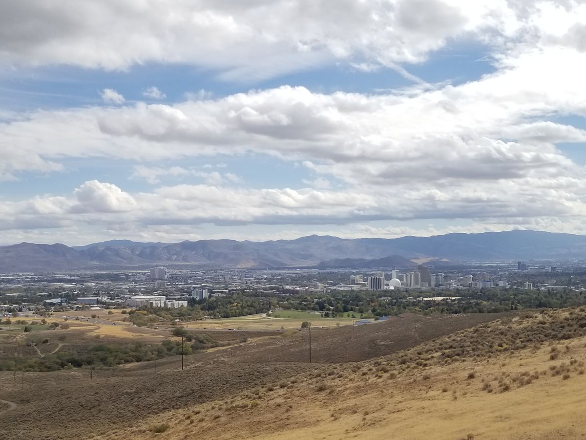 View of the whole course from above.