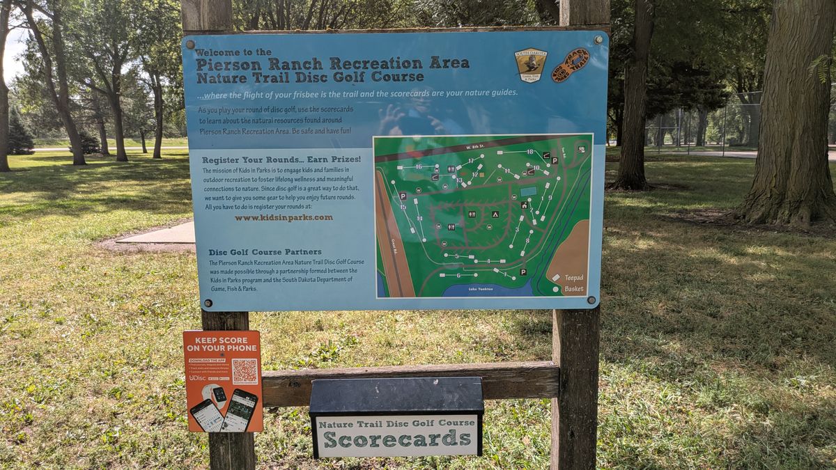 Pierson Ranch Recreation Area Nature Trail Disc Golf Course