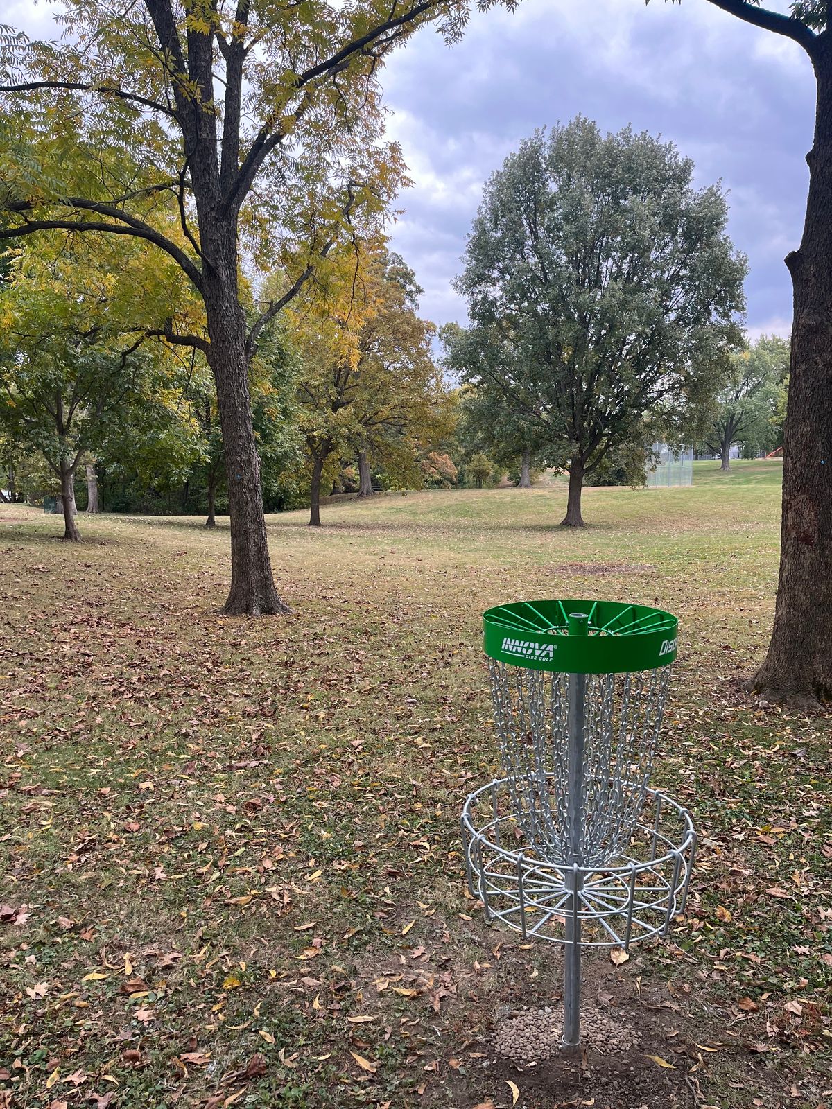 Hole #7 looking back towards tee pad