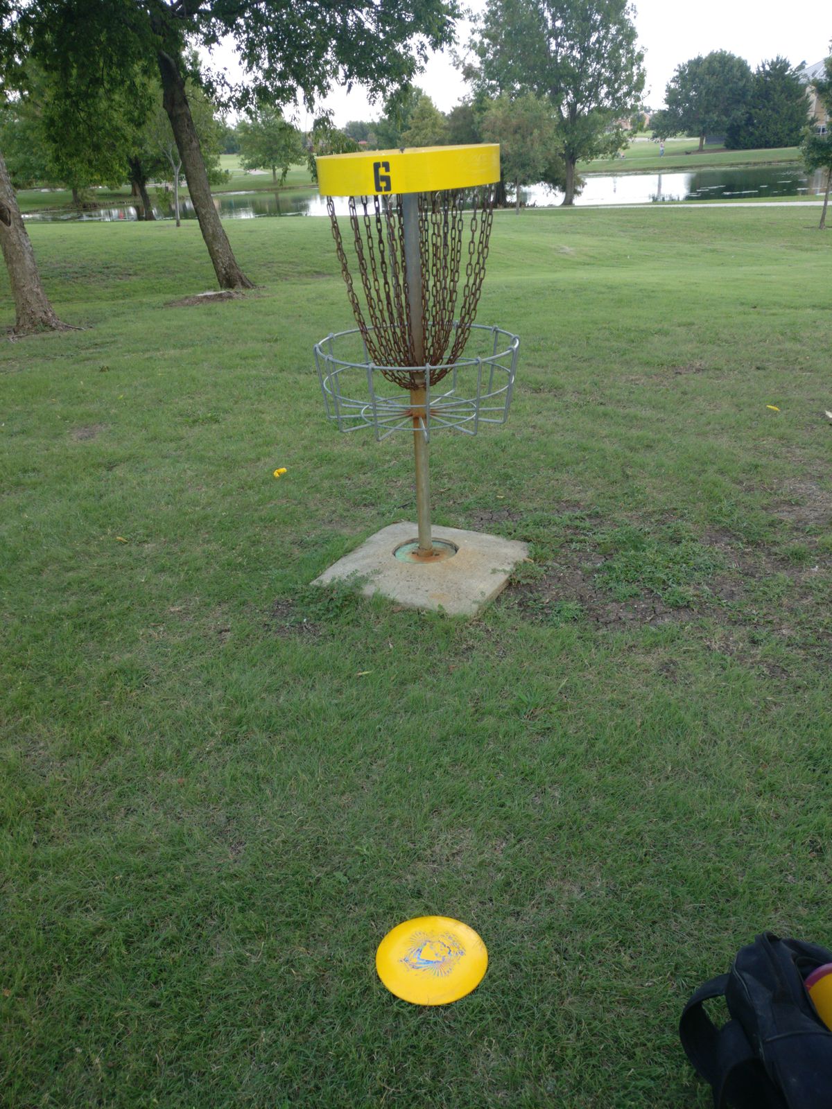 Hole 6 basket