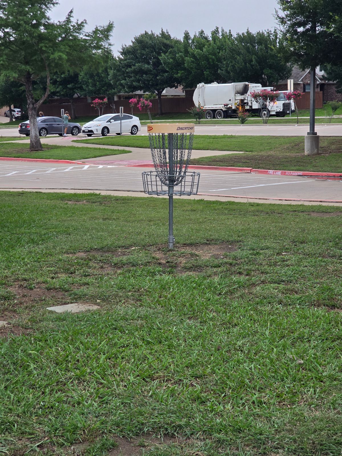 Basket by school