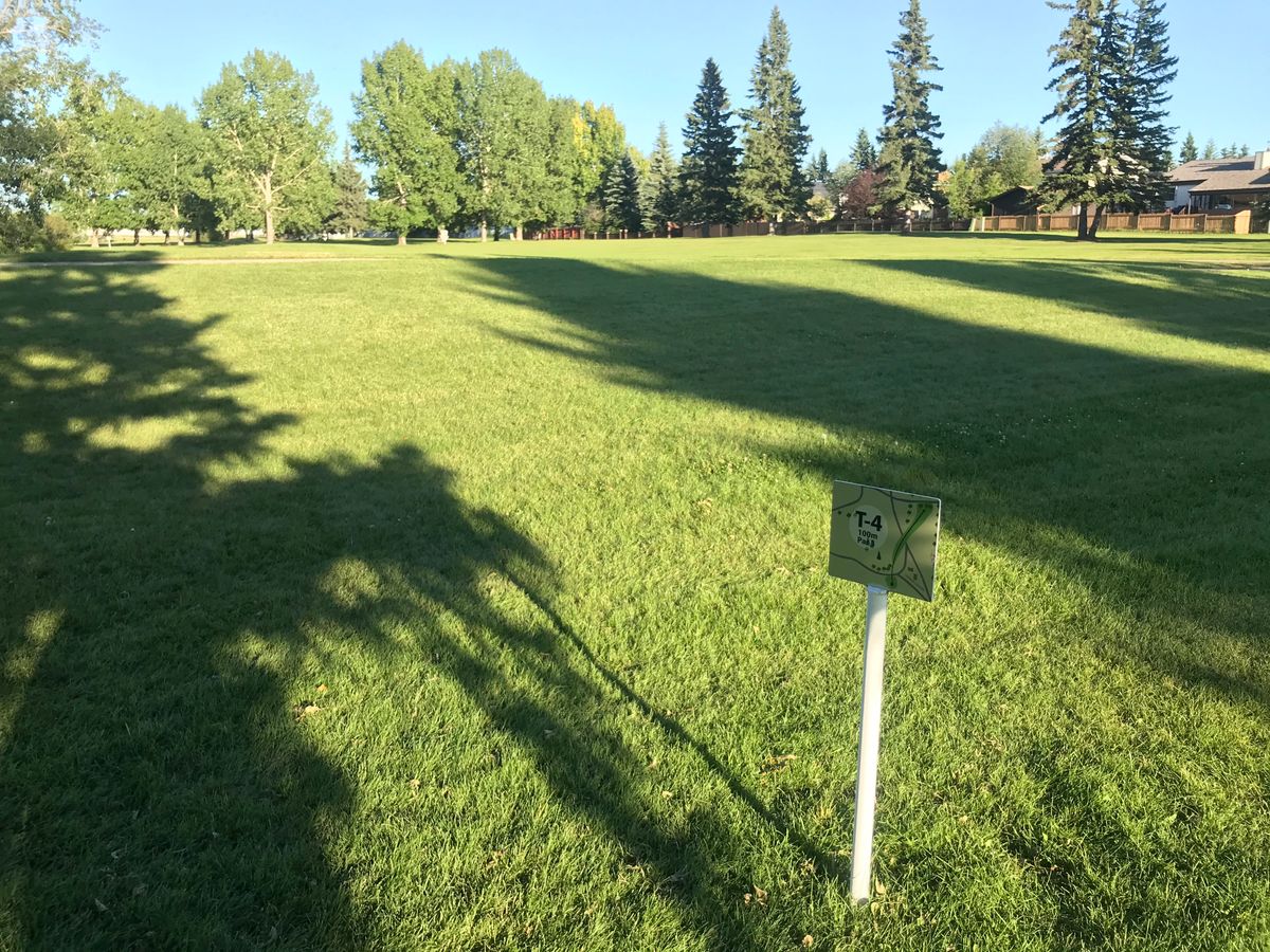 Hole 4 tee pad