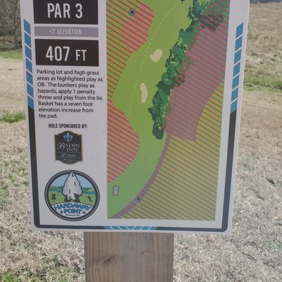 Hole 1 Signage