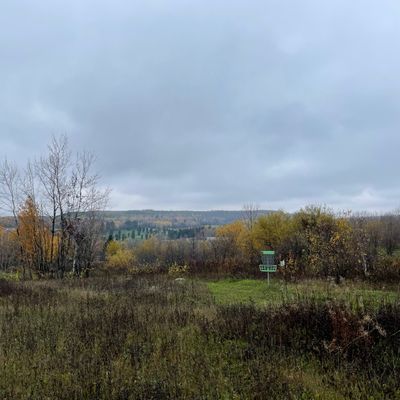 Nice views up behind the hockey arena.