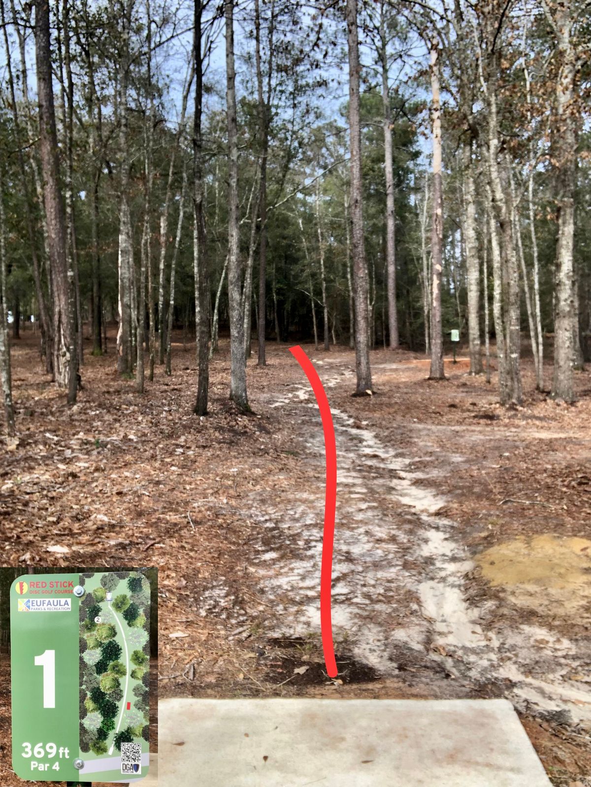 Hole 1 | LONG pad