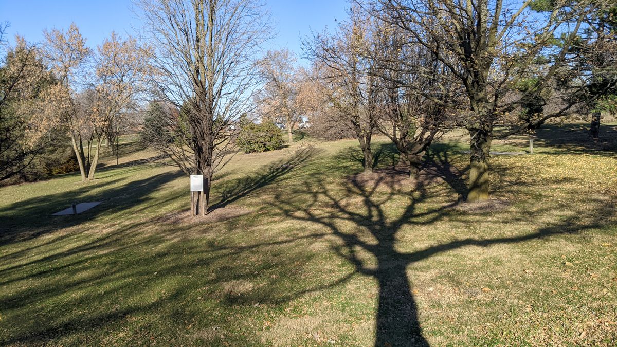 Tee #1  (two tee pads)