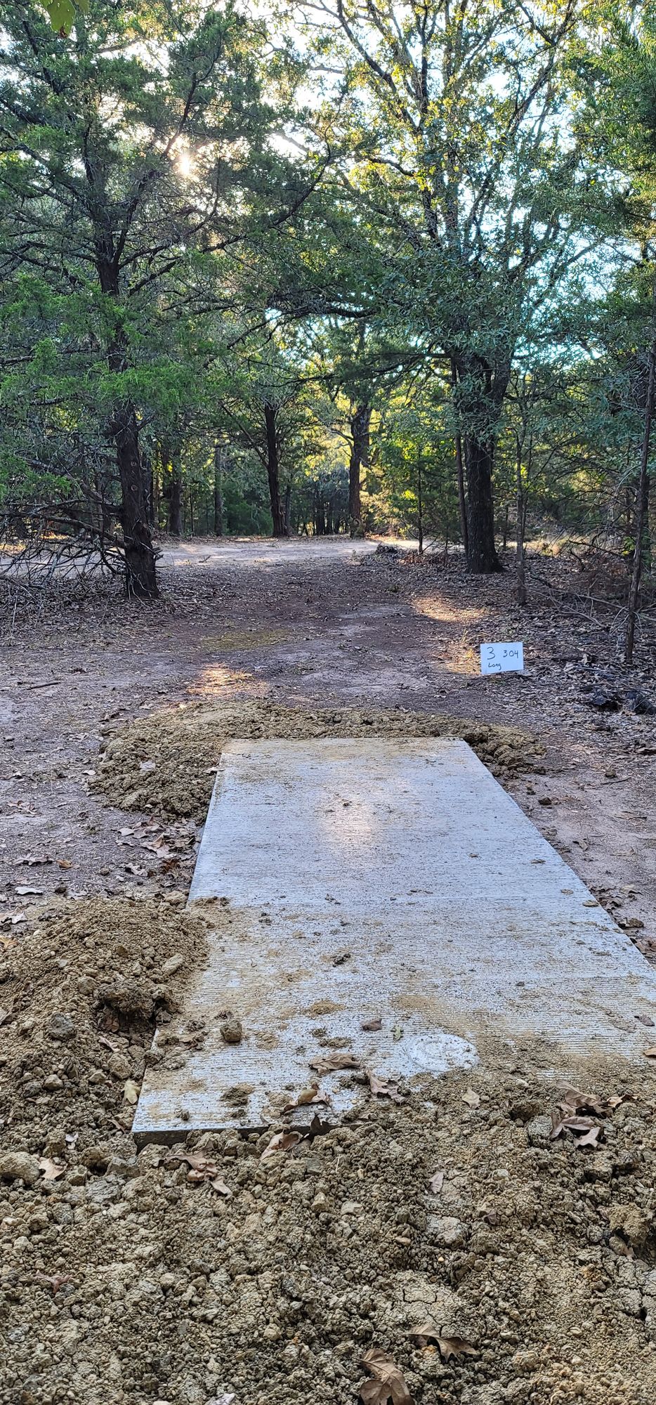 Hole 3 long tee