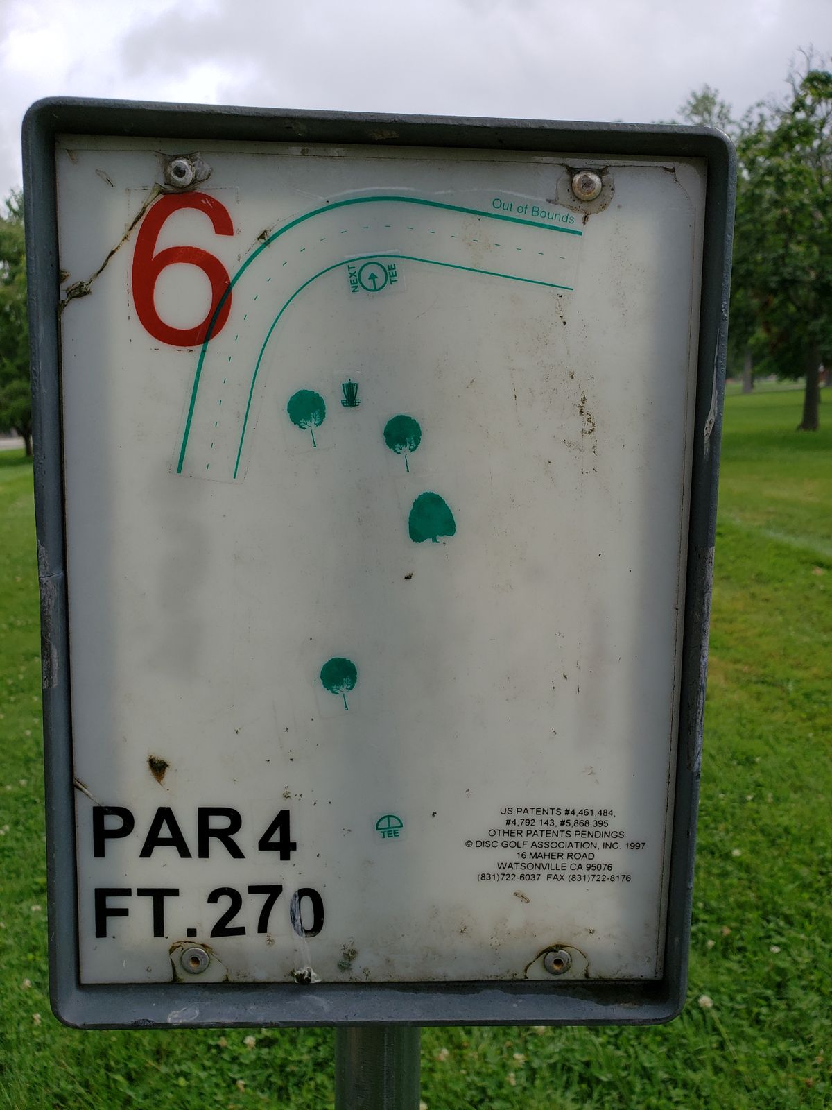 #6 Tee Sign