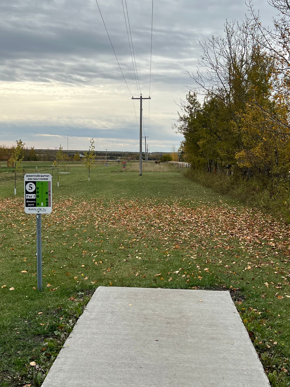 Hole 5 short tee