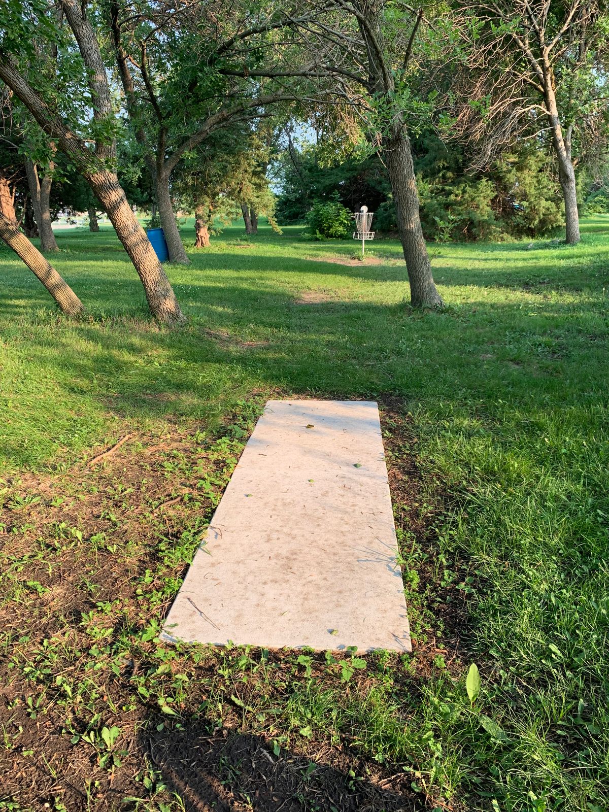 Hole 7 pad