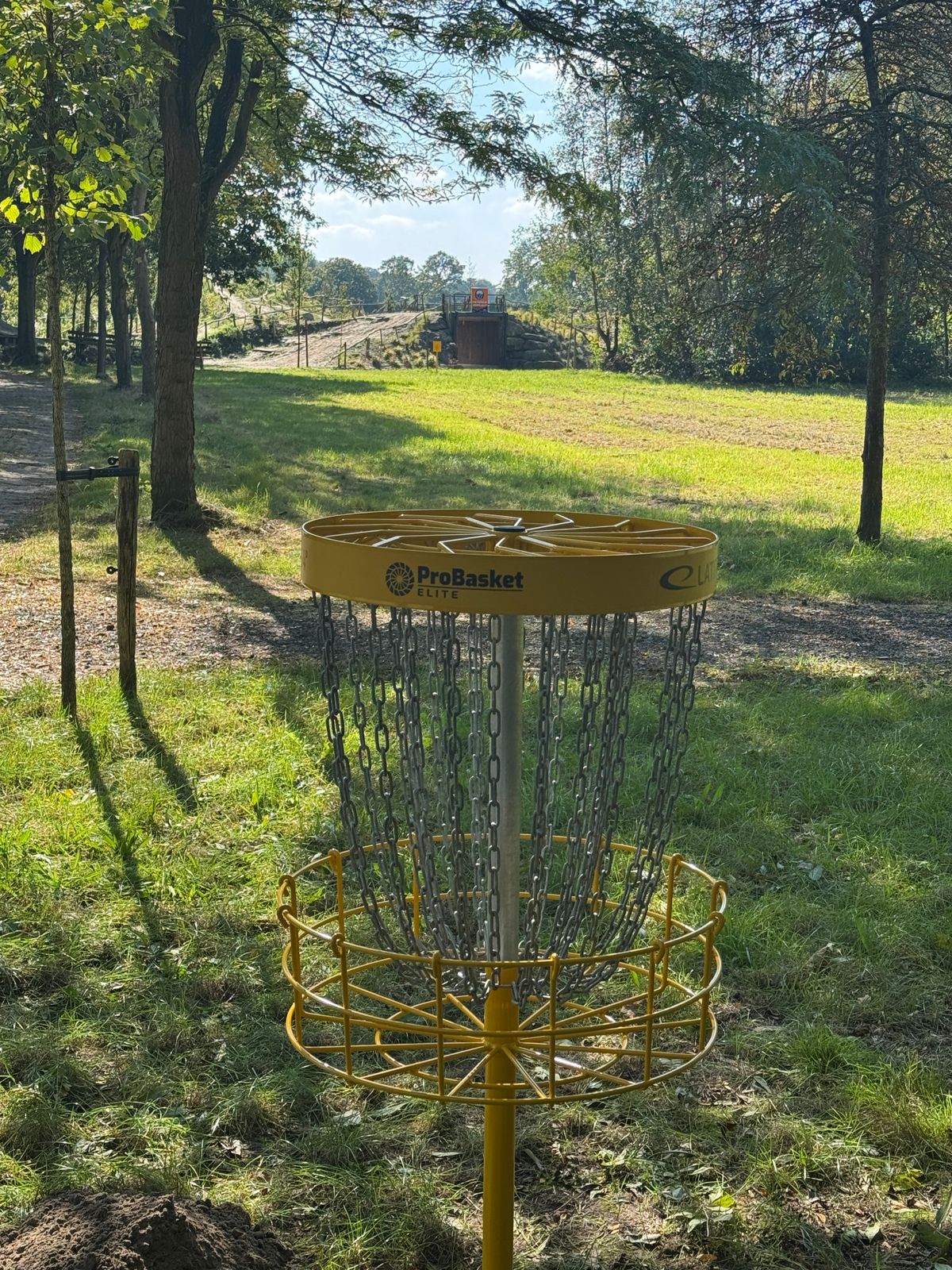 Hole 7 island hole medium red