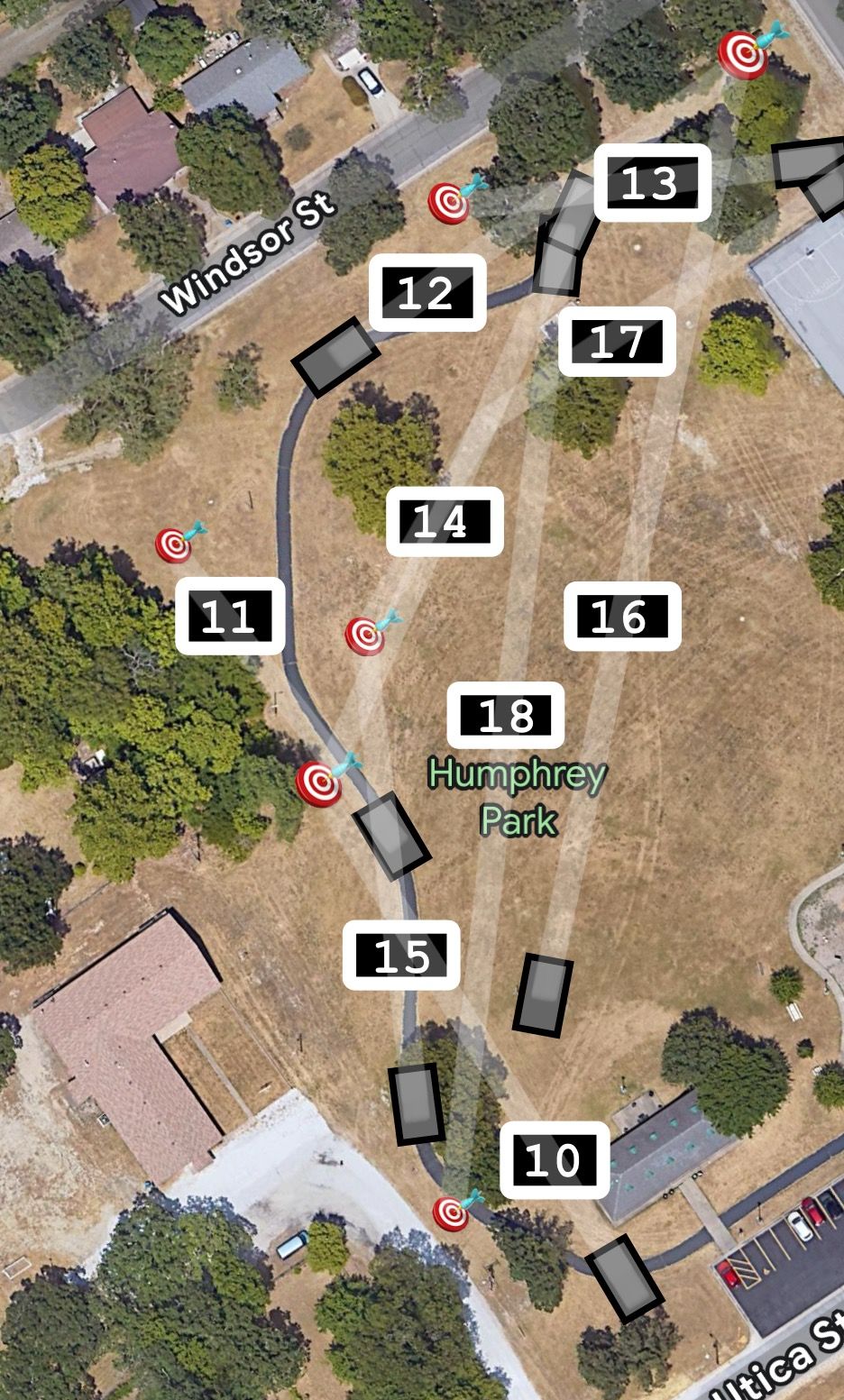 (Classic 18 hole layout) Back 9