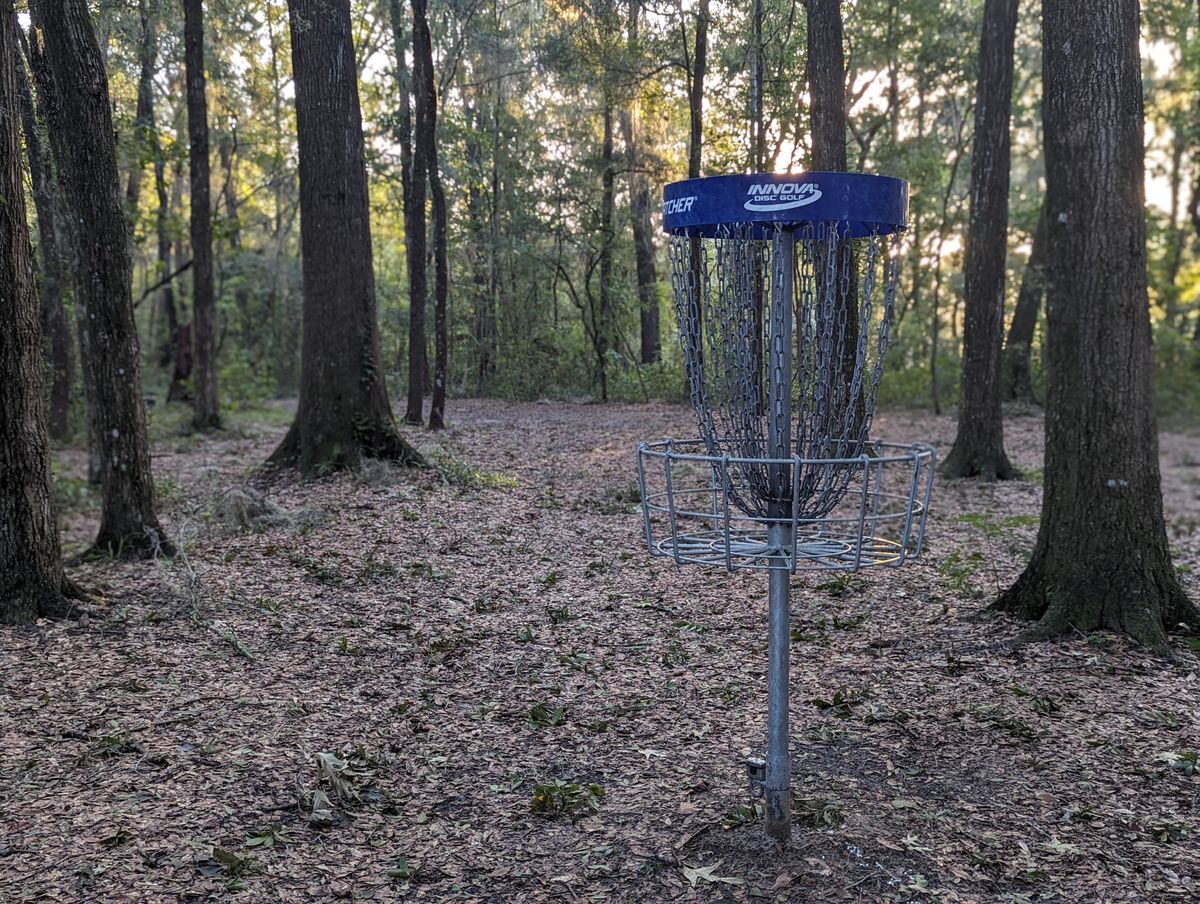 Right basket position looking back down the hole.