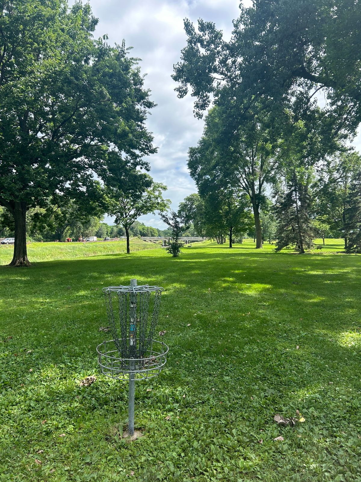 Hole 6 basket
