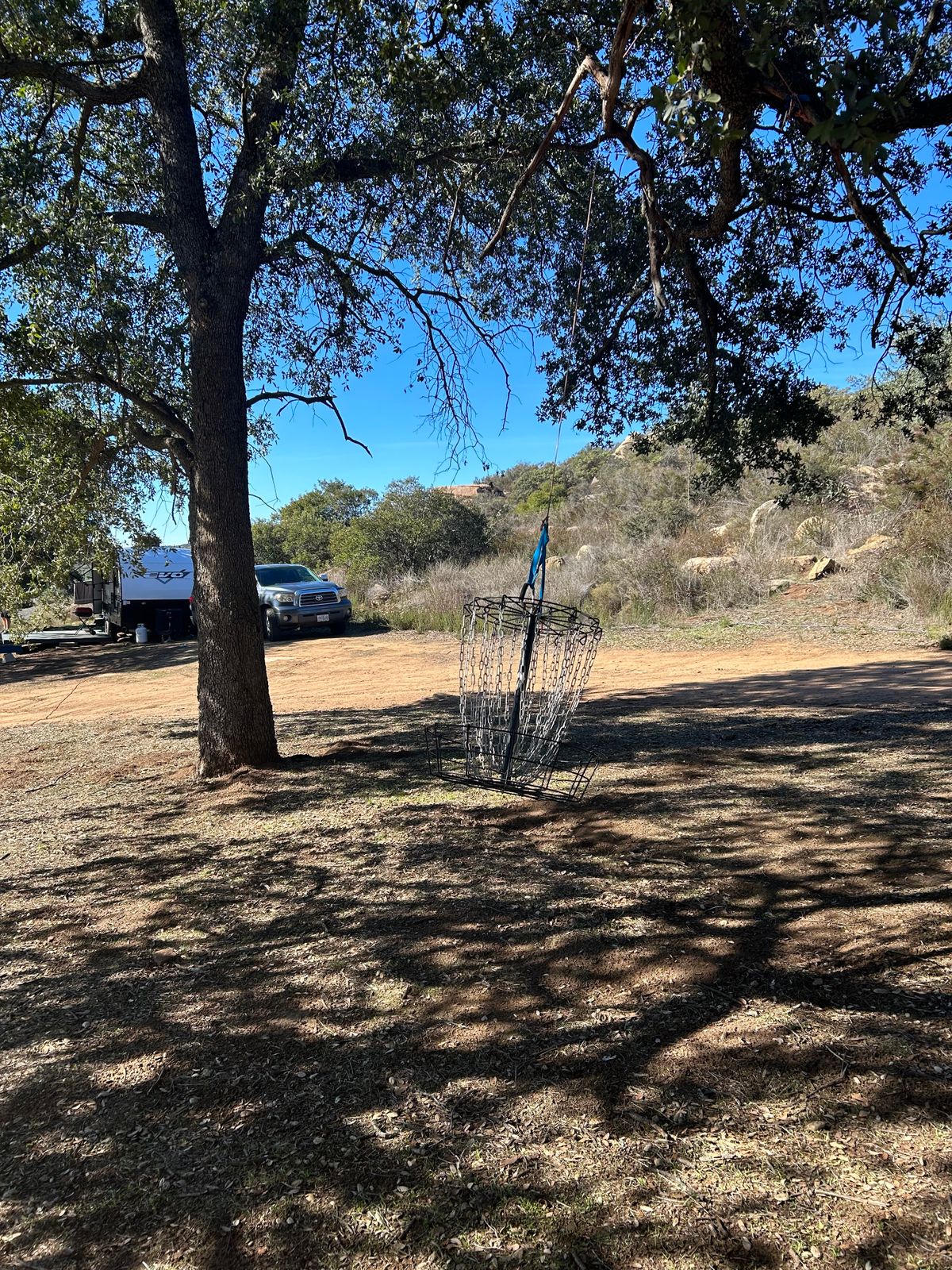 18th hole hanging basket