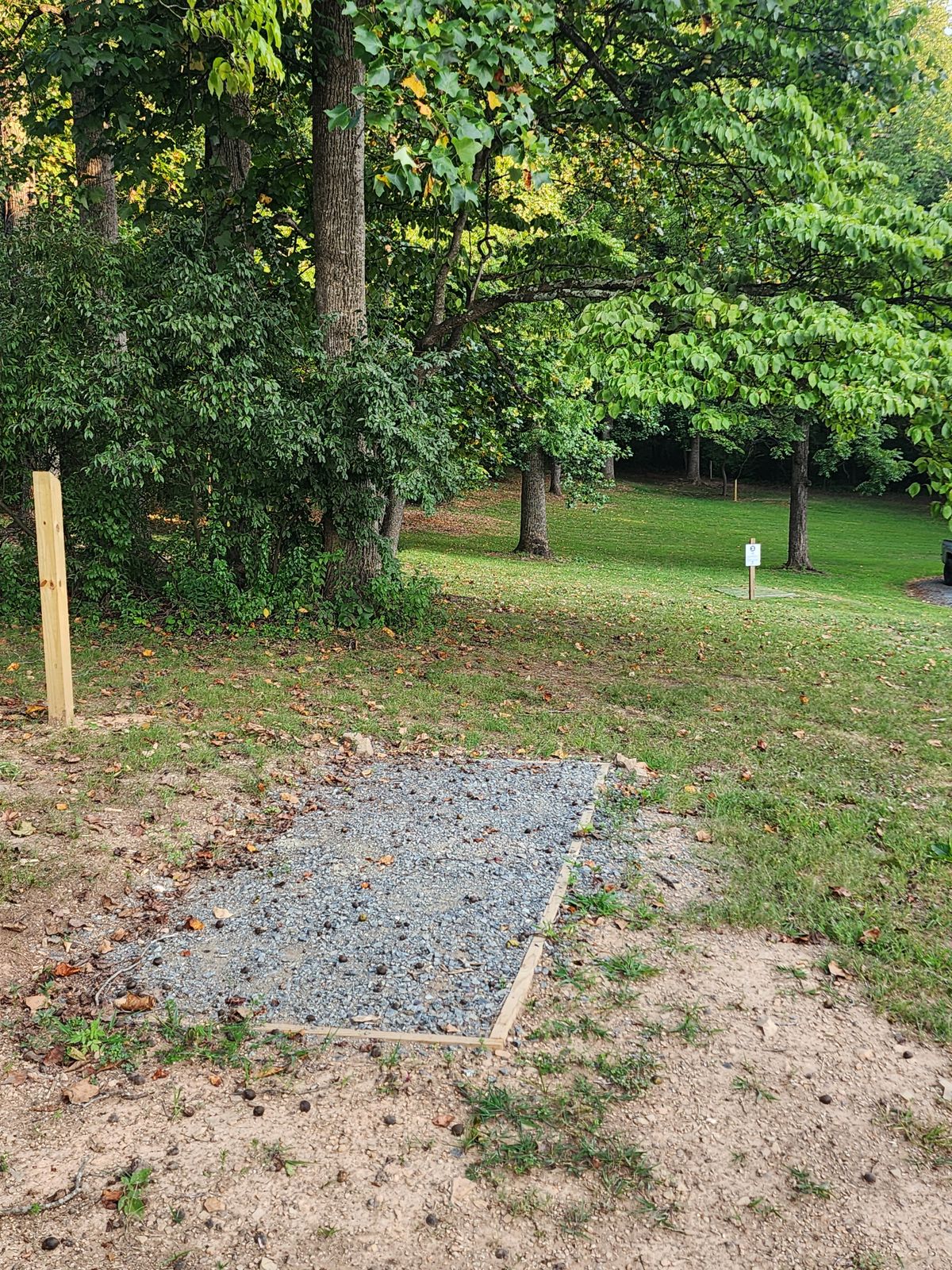 Hole 12
Throw to basket for hole 3