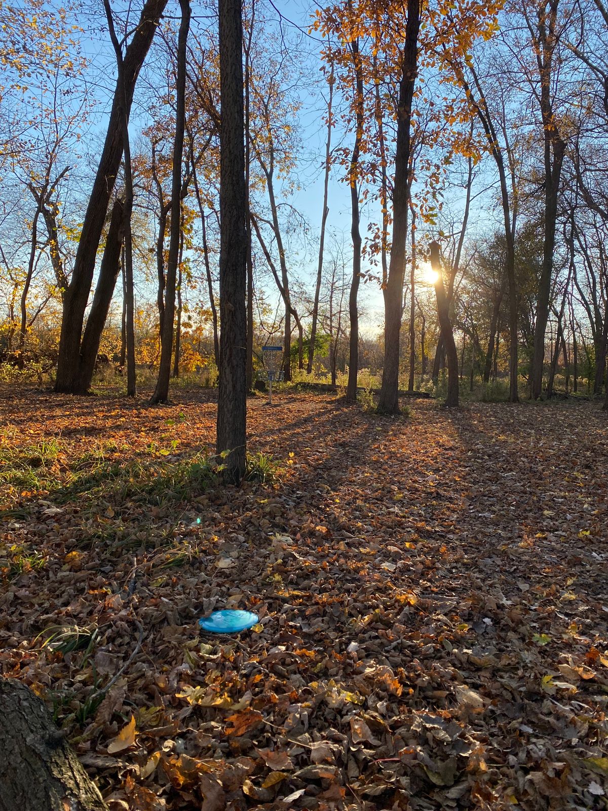 Hole 3 on a beautiful fall day