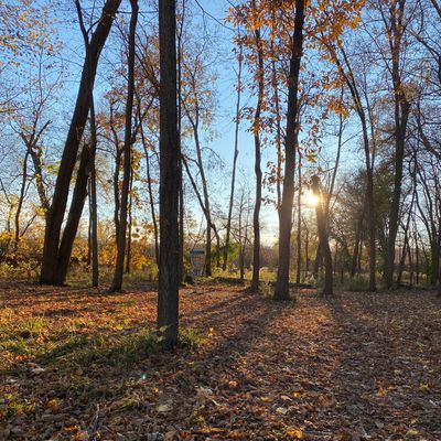 Hole 3 on a beautiful fall day