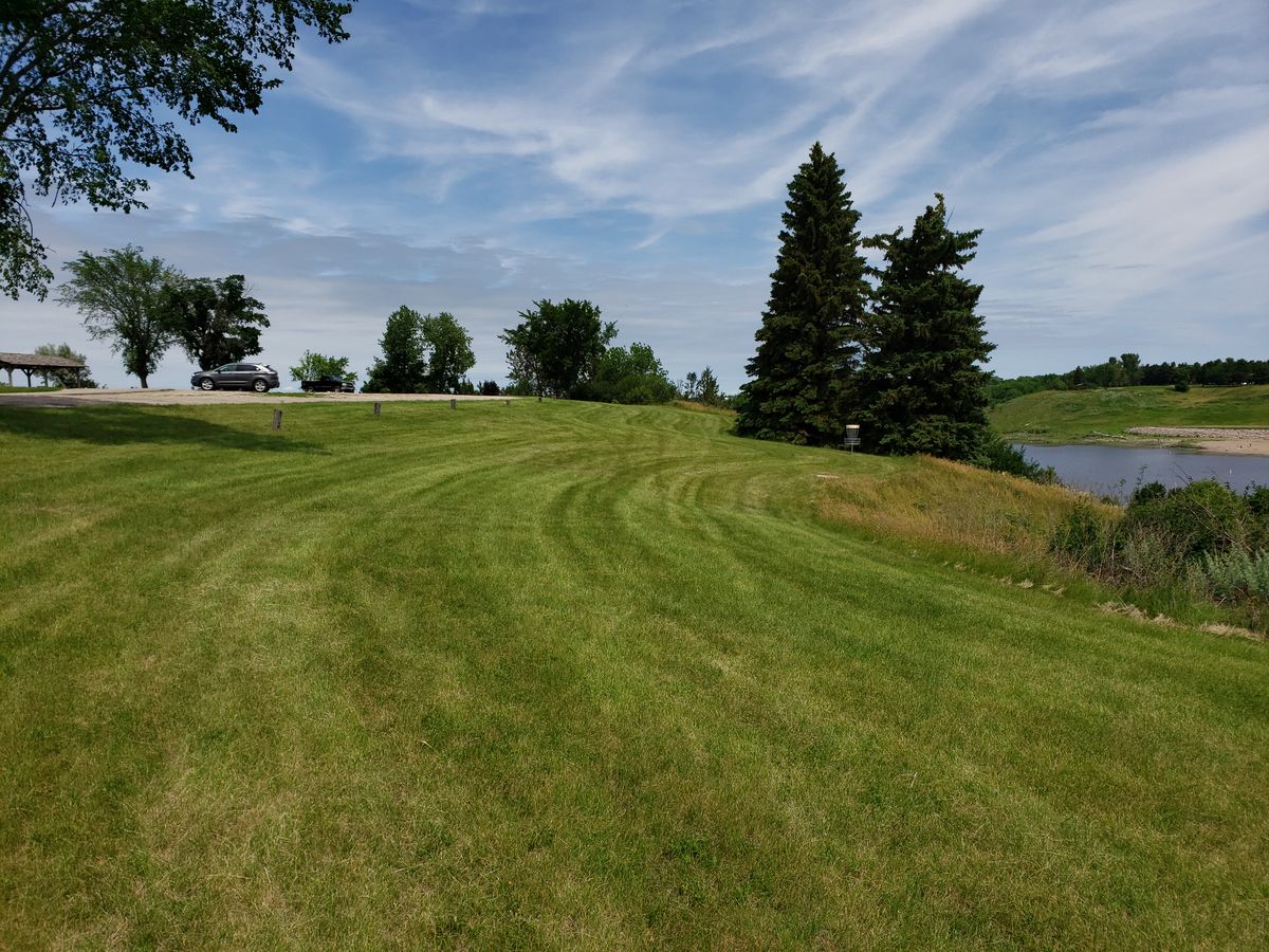 Hole 24 A pin