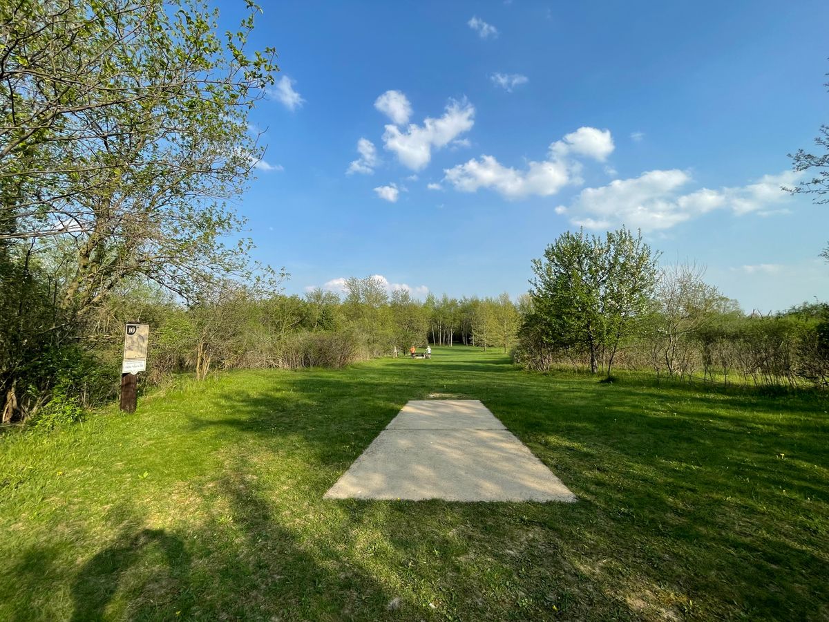 Hole 10 long tee