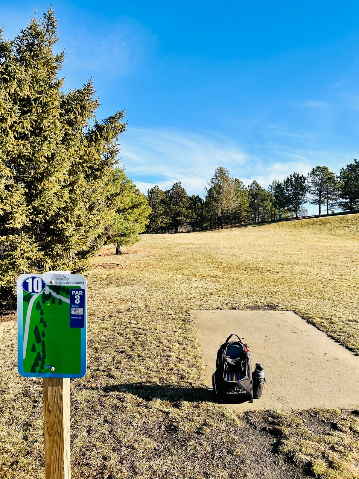 Hole 10 teepad