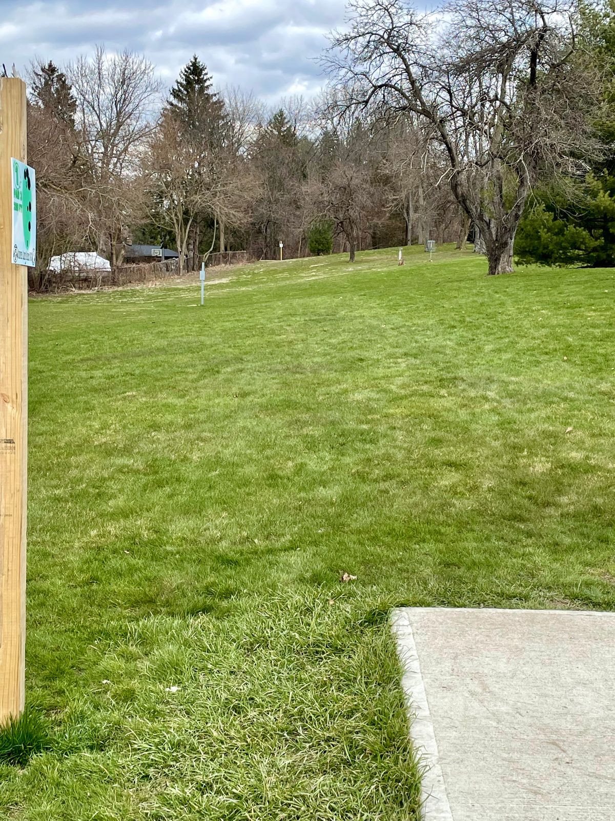 Hole 1 fairway
